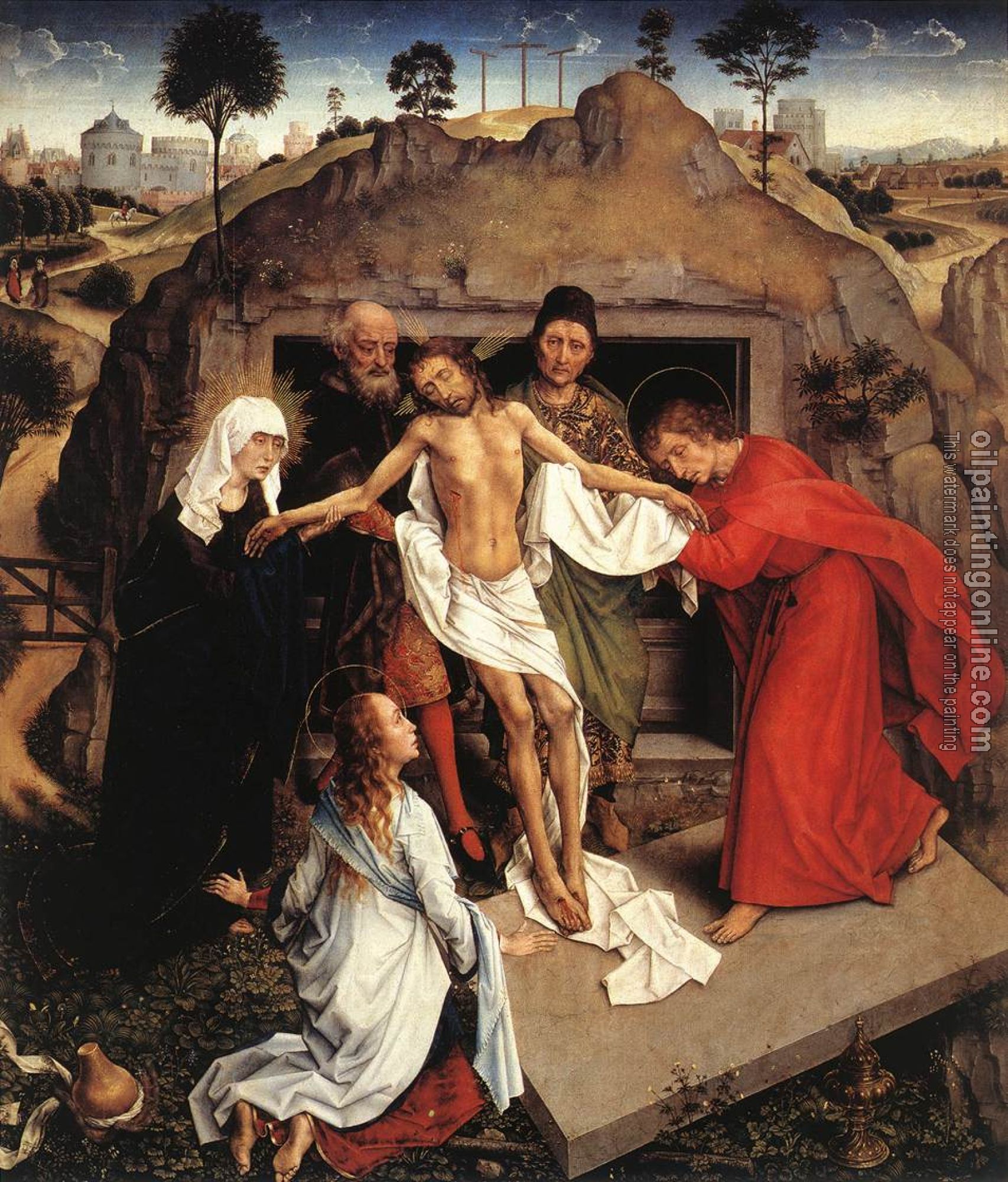 Weyden, Rogier van der - Entombment of Christ